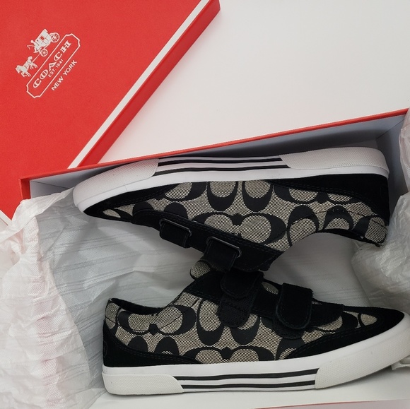 Coach Shoes - COACH PRIYA SIG. C SUEDE SNEAKERS